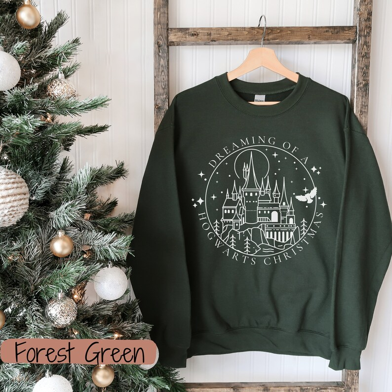 Magic Wizard School Christmas Sweatshirt