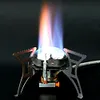 Camping Gas Stove Windproof Gas Burner Folding Furnace For Cooking Hiking Picnic