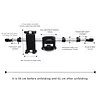 Car Headrest Tablet Holder Phone Cup Holder and Hook Adjustable Tablet Car Mount