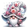 (US Local)Rose Gnome-11CT Stamped Cross Stitch Kit(40x40cm)