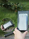 Waterproof Bicycle Handlebar Holder Bag 360 Rotation for 4.7-6.5 Inch Smartphone