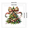 Bow Christmas Tree-11CT Stamped Cross Stitch 40*40cm/15.75*15.75in