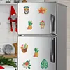 8Pcs Special Shape Hawaii Diamond Painting Fridge Stickers for Home Decor