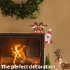 DIY Xmas Diamond Art Door Frame Decoration Door Corner Pendants Kit