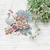 (US Local)Acrylic Special Shape Peacock 5D DIY Diamond Painting Dots Pendant for Window