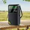 FM AM SW Radio with Headphone Jack Pocket Radio Portable Radio for Home/Outdoor