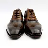 Luxury Mens Dress Shoes Genuine Leather Wedding Shoes