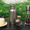 500/600/750ml Titanium Water Bottle with Lid Sports Kettle for Outdoor Picnic