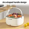 Ultrasonic Fruit and Vegetable Washing Machine Vegetables Cleaning Basket