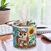 DIY Diamond Painting Handmade Tissue Holder Rhinestones Decorative Tissue Box