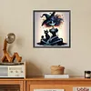 Halloween Skeleton Witch-Full Square Diamond Painting(35*35CM)