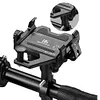 Shock-Absorbing Mobile Phone Rack One-Button Locking Handlebar Smartphone Mount