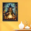 Halloween Witch - 11CT Stamped Cross Stitch 40*50cm/15.75*19.69in