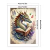 (2pcs) Dragon Book-11CT Counted  Cross Stitch 40*60/60*70cm(Bundle Sale)