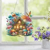 Mushroom Hut Double Sided - 5D DIY Pendant