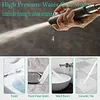 High Pressure Shower Head Handheld Set 3 Modes Filter Shower Head with Hose/Bracket Replacement Cotton Filter