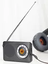 AM FM Radio with Loud Speaker Headphone Jack Pocket Radio Battery Operated Radio
