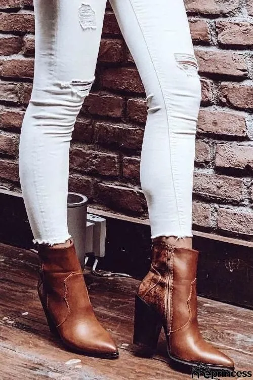 High Heel Pointed Toe Boots