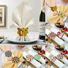 2Pcs/set DIY Diamond Painting Butterfly Rhinestones Napkin Holder DIY Napkin Holder for Table Decorations 
