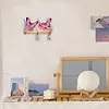 (US Local)Butterfly DIY Diamond Painting Hanging Hook No Hole Punching Wall Decoration