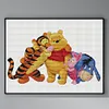 Pooh Bear Friends - 11CT Stamped Cross Stitch - 50*40cm - Disney