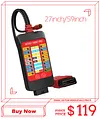 WOYO CTB007 PRO OBD2 Break Out Box, Digital 16 PIN LCD Vrms Data, 9V-32V Automotive Diagnostic Tool, ECU Testing Tool