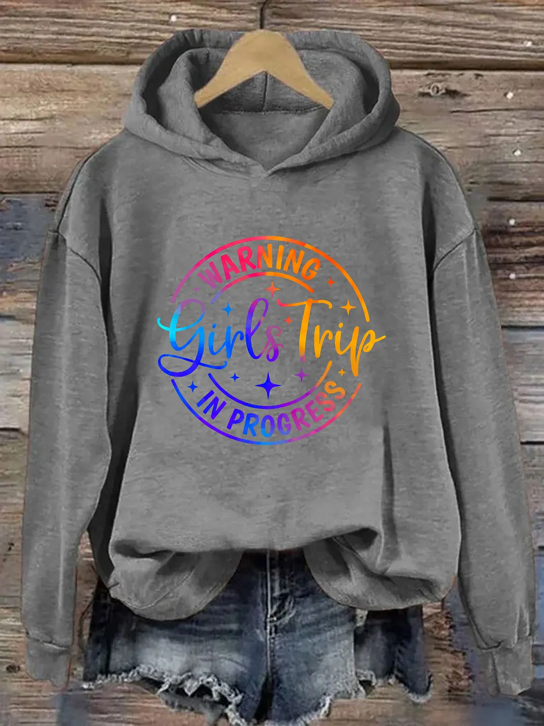 Warning Girls Trip In Progress Hoodie