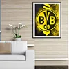 Dortmund Team Crest-Full Round Diamond Painting 30*40cm