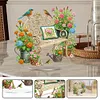 (US Local)Acrylic Special Shaped Garden Lounge Chair Table Top Diamond Painting Ornament