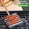 🔥 49% OFF🔥-Hotdog Roller Stainless Steel Sausage Roll Rack