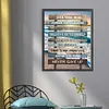 (Stamped/Counted) Words-11CT Cross Stitch 40*50cm