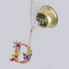 (Double  Sided)DIY Alphabet Flowers Special Shaped Diamond painting keychain
