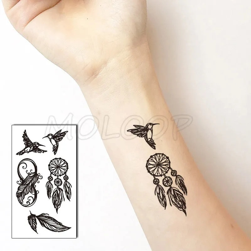 Water Transfer Tattoo Sexy Running Horse Anime Tattoo Body Art Waterproof Temporary Fake Flash Tattoo for Man Woman 10.5*6cm