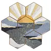 7pcs Crystal Drink Coasterss Diamond painting jewelry