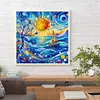 Diamond Painting-DIY Full Round Drill Ocean Sailing(40x40cm)
