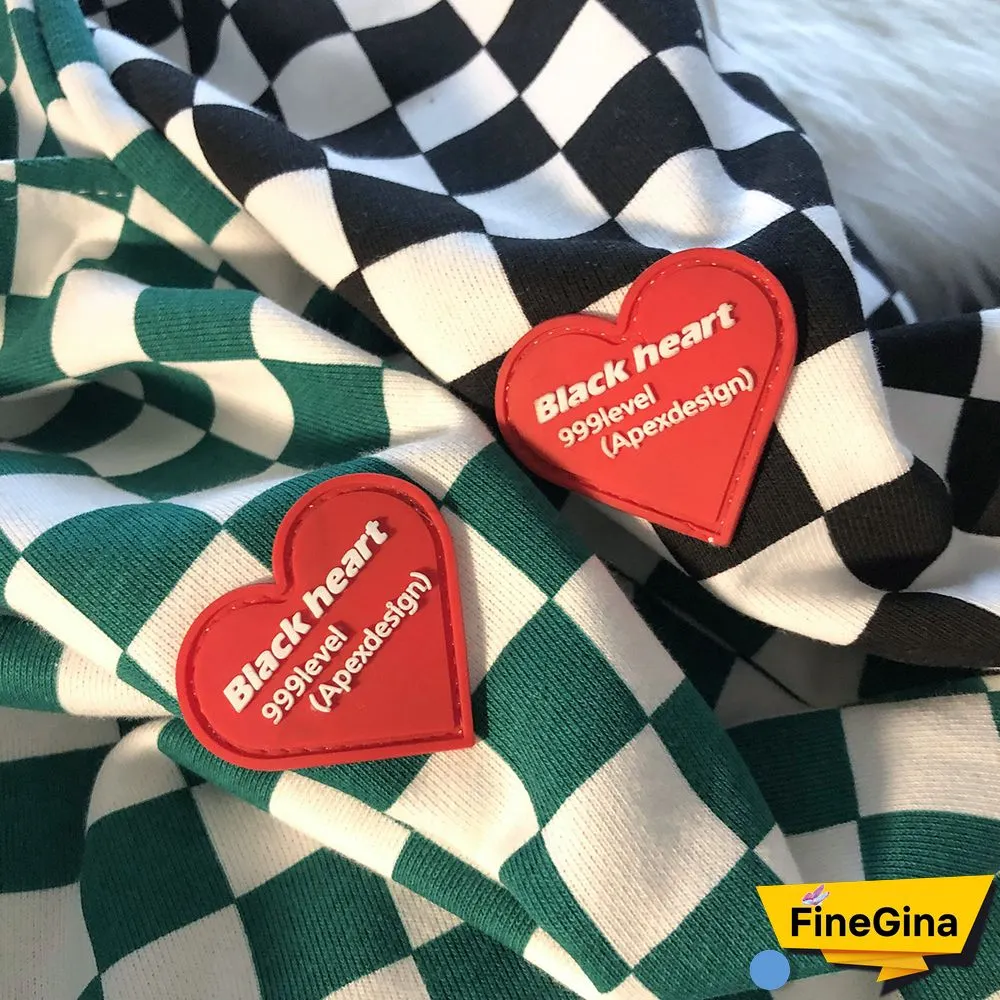 Plaid Heart Slacks