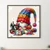 Diamond Painting-DIY Full Round Drill Coffee Gnome