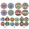 4 PCS Christmas Diamond Painting Placemat Kit for Home Kitchen Parties & Camping