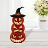 >SALE<Acrylic 2D Flat DIY Pumpkin Shake Head Desktop Diamond Art Kits Table Decor
