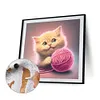 【Limited Stock Sale】Cat Playing Yarn-Paint by Numbers Acrylic Painting 40*40cm