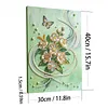 A Bouquet of Flowers DIY Pearl Painting Kit with Frame 30x40cm Pearl Gem Paintings Picture Arts Craft for Adults Beginners Gift Home Wall Decor