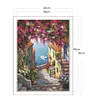 A Corner Of The Seaside City - 11CT Stamped Cross Stitch - 40*50cm