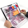 Magnetic Diamond Painting Tray Baffle Strips - Anti-Slip Fixed Holder for Diamond Art Trays Accessories Compatible for Diamond Painting Light Boards/Easels 