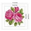 Flower -14CT Stamped Cross Stitch Kit(17*17cm)