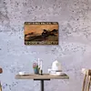 Cowboy - Panneaux en &eacute;tain m&eacute;tallique(20*30cm)