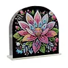 Acrylic Flowers Diamond Painting Napkin Rack Diamond Art Paper Towel Holder
