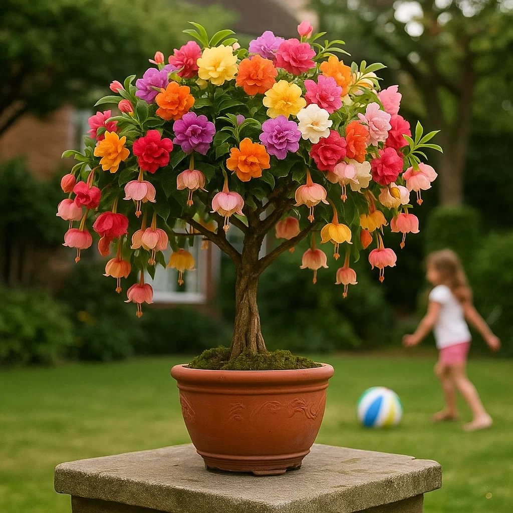 Ruby-🔔Double Fuchsia Bulbs