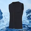 Men Wetsuit Top 3mm Neoprene Wetsuit Vest Elastic Swim Vest for Swimming Diving
