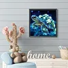 Flower Turtle-Full Round Diamond Painting