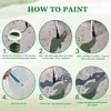 (US Local)Sea Turtles-Paint By Numbers Kit(40x60cm)
